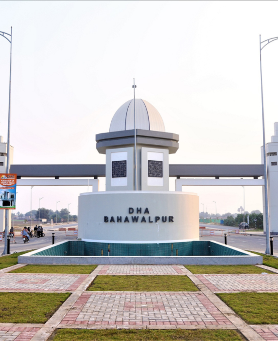 Construction of DHA Bahawalpur Gate by DHA Builders